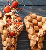 BUBBLE WAFFlES